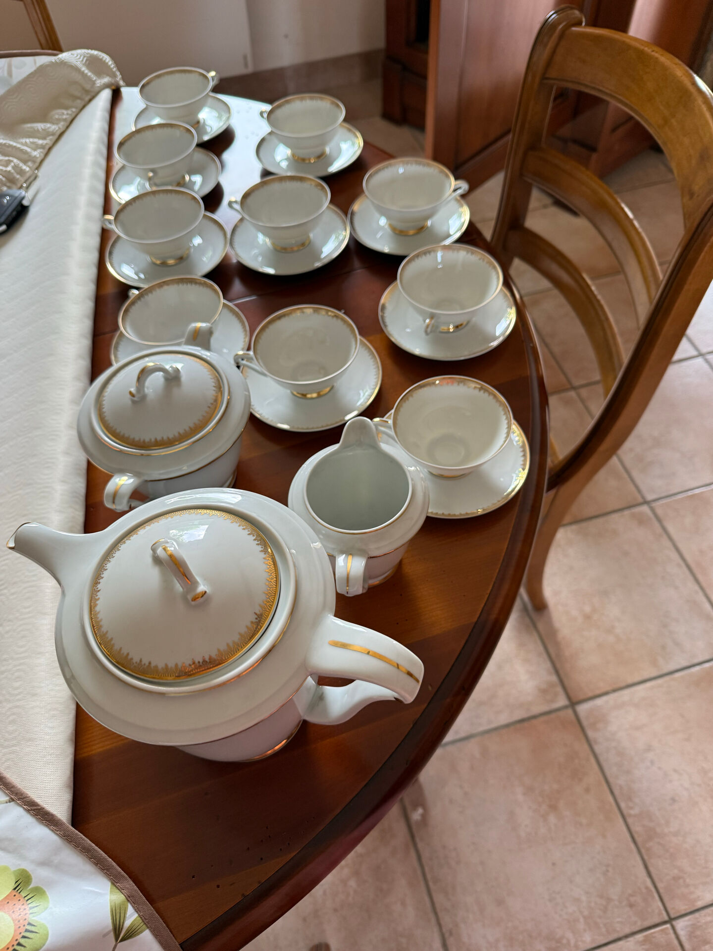 Service à thé complet