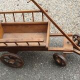 Old wood cart