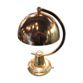 Lampe à poser en laiton doré