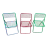 3 Ted Ned folding chairs by Niels Gammelgaard for IKEA 1980s