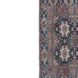 Tapis noué à la main turc vintage 142x155 cm