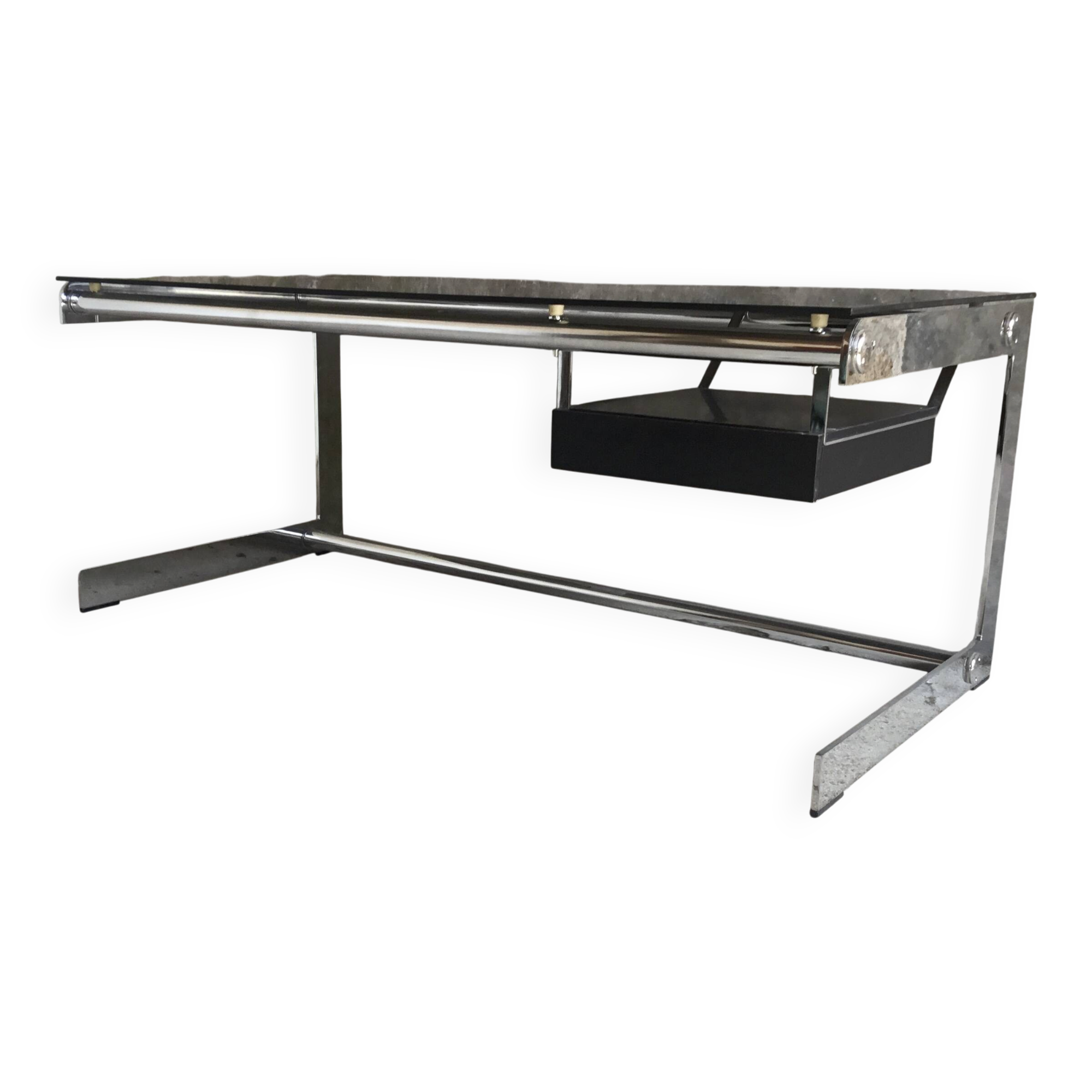 KIT series desk by Gilles Bouchez for Airborne - space-age design 1960