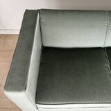 Canapé 2 places en velours Franco Albini pour Poggi, modèle DV33, Italie, années 1960.