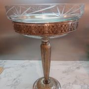 Art Deco Silver-Plated Fruit Bowl
