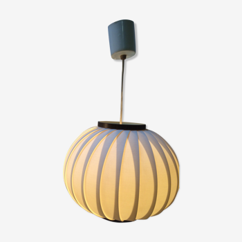 Scandinavian vintage ball suspension in rhodoid strips - 60s