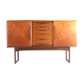 Vamo Sønderborg highboard attr. Arne Vodder | 194 cm  danish design in teak