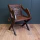 Antique Glastonbury priest chair