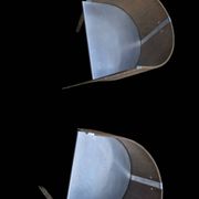 Pair of Paolo Pallucco & Mireille Rivier armchairs, Merry-Go*round model