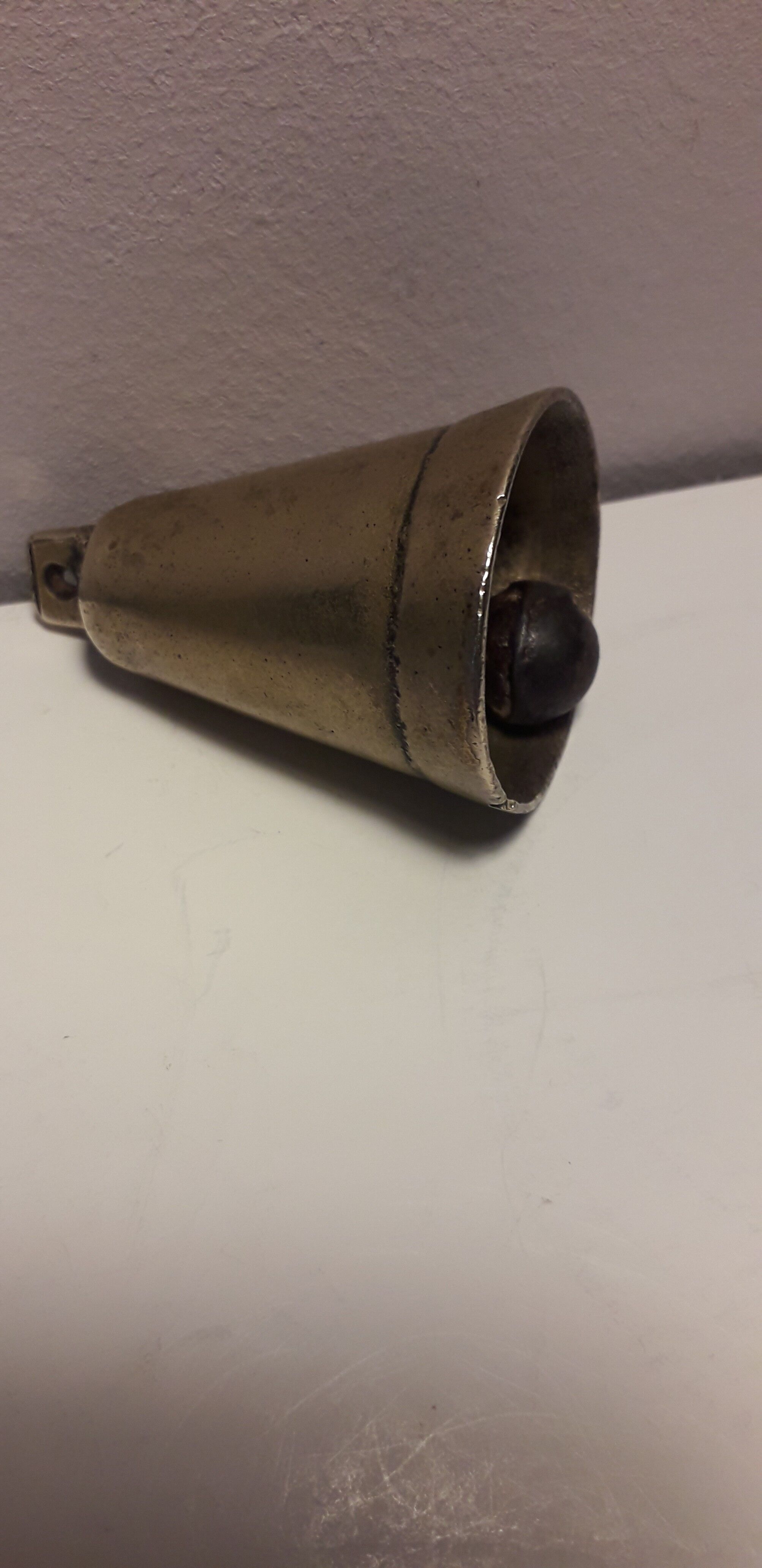 Old small bronze bell