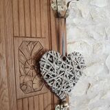 Coat rack solid oak wardrobe