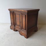 Solid wood bedside table