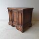 Solid wood bedside table