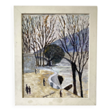 Walk along a signed river