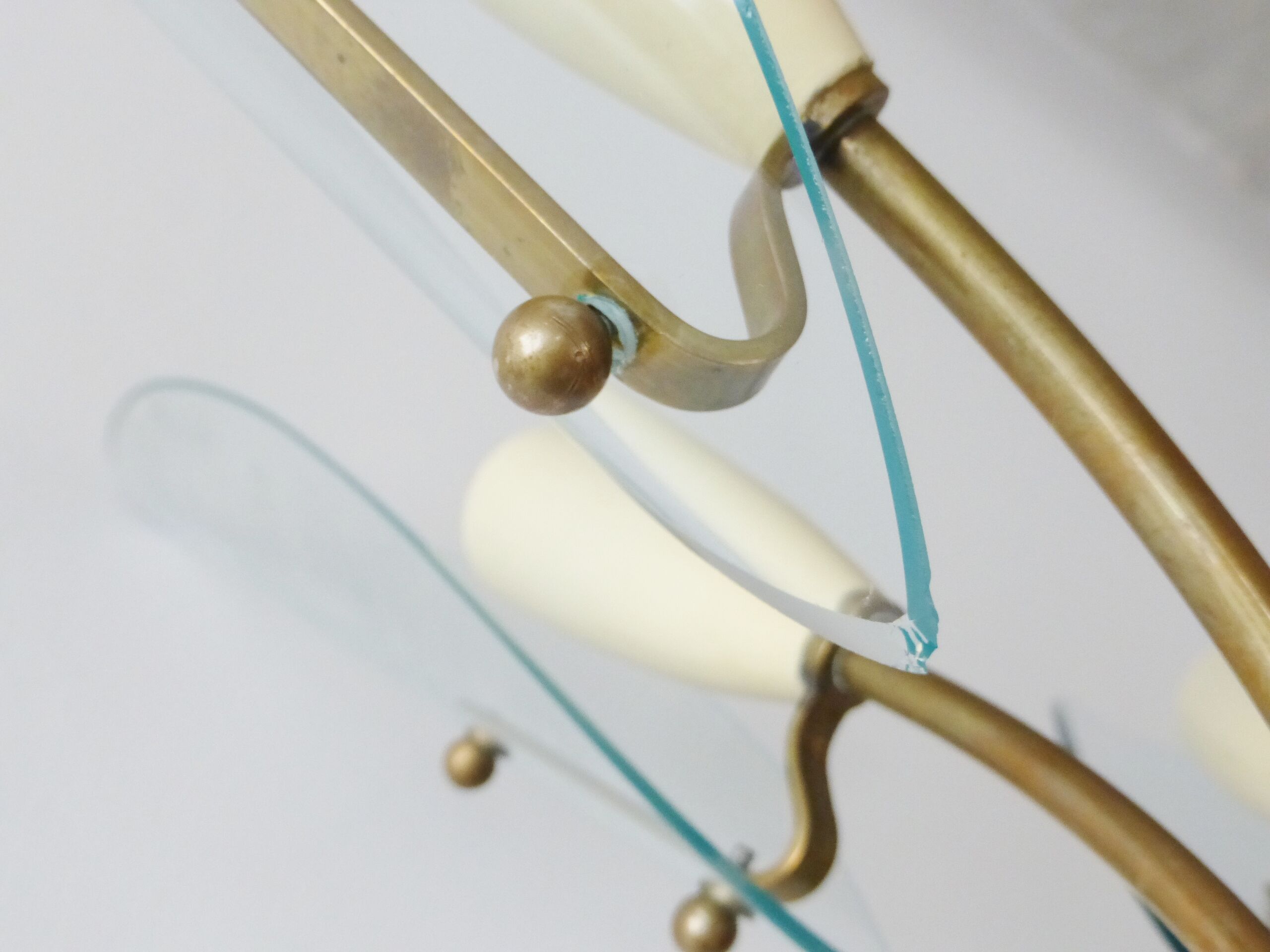 Chandelier ceiling light sputnik Sputnik 1950 vintage 50's rockabilly