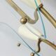 Chandelier ceiling light sputnik Sputnik 1950 vintage 50's rockabilly