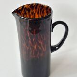 Pichet vase en verre soufflé Écailles de tortue Style Dior