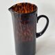 Dior Style Tortoiseshell Blown Glass Pitcher Vase