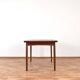 Mid-century Danish teak extendable dining table, 1960s.