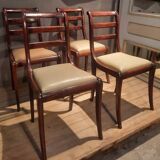 4 chairs with removable seat