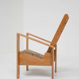 Dutch Modernist Oak Chair, 1980s
