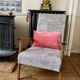 Pair of Scandinavian feet compasses armchairs