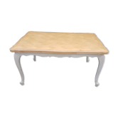 Table salle à manger style Louis XV extensible