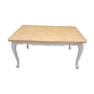 Dining table Louis XV style extendable