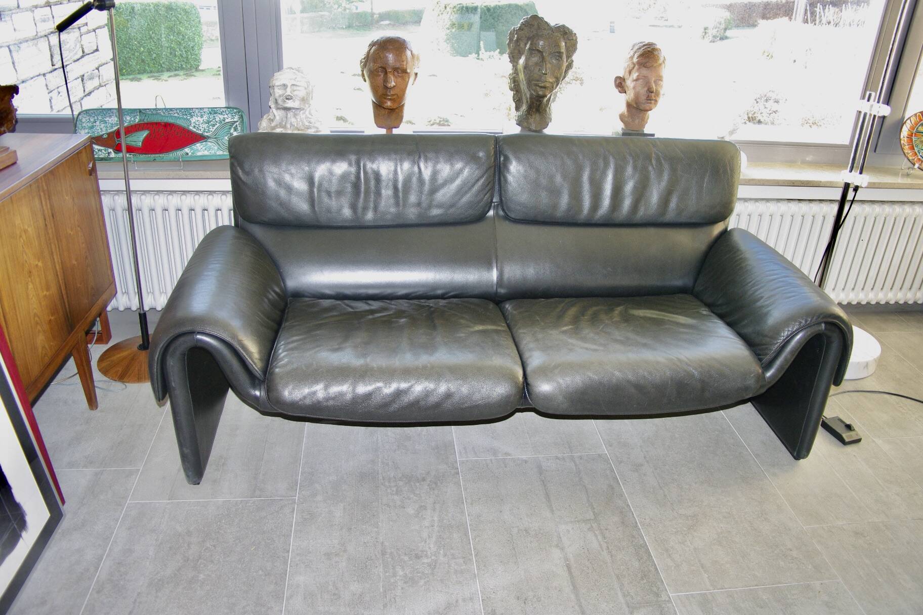 VINTAGE 2-SEAT SOFA DS2011 FOR DE SEDE