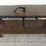 Établi bois ancien