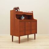 Teak secretary, Danish design, 1970s, production: Denmark