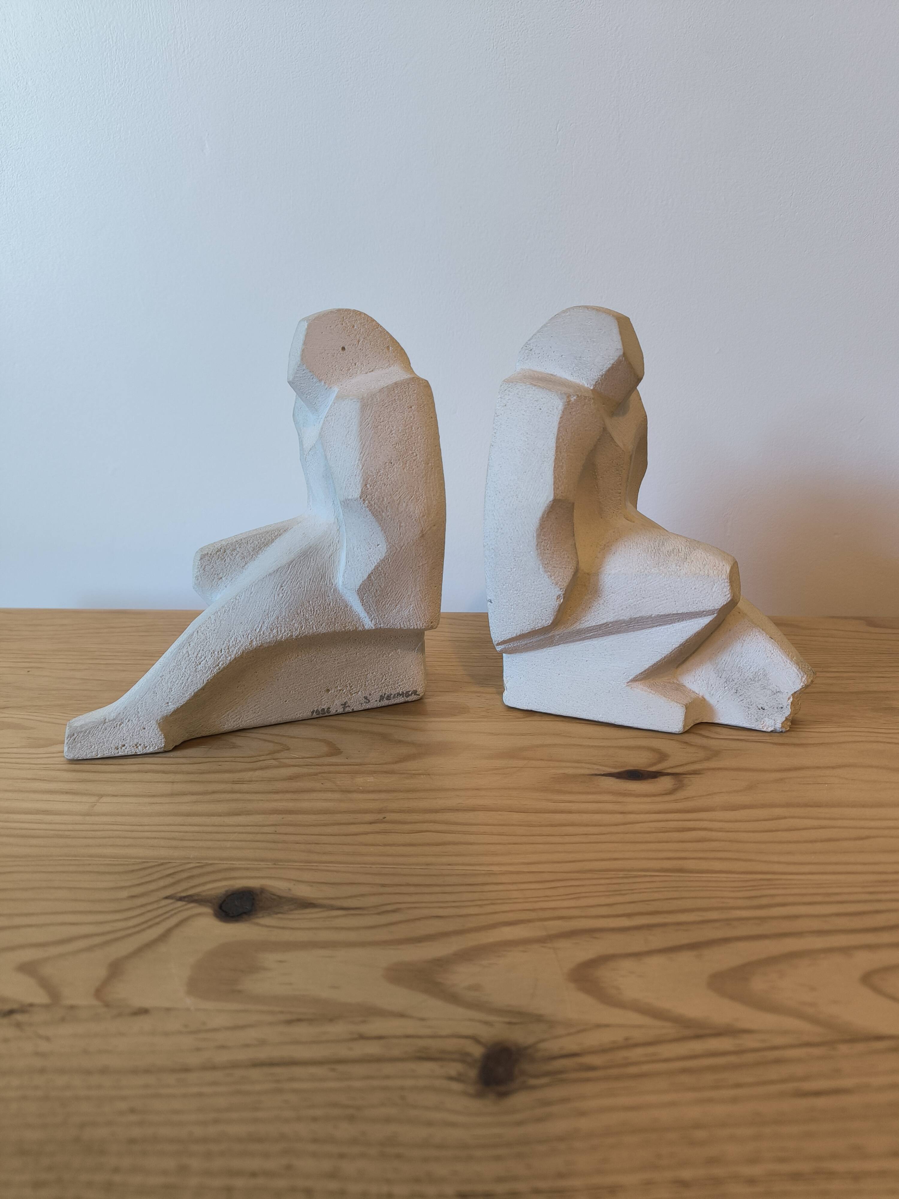 Pair of bookends Serge Neimer