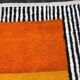 Tapis beni ouraine en laine pure tissé main artisanal taille 200 x 300 cm
