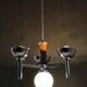 1930s Art Deco Chandelier, Czechoslovakia