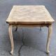Louis XV extendable dining table renovated in raw wood 220cm