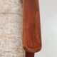 Vintage mid-century brown granola armchair 1970