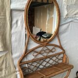 Vintage mirror-shelf  46x70cm