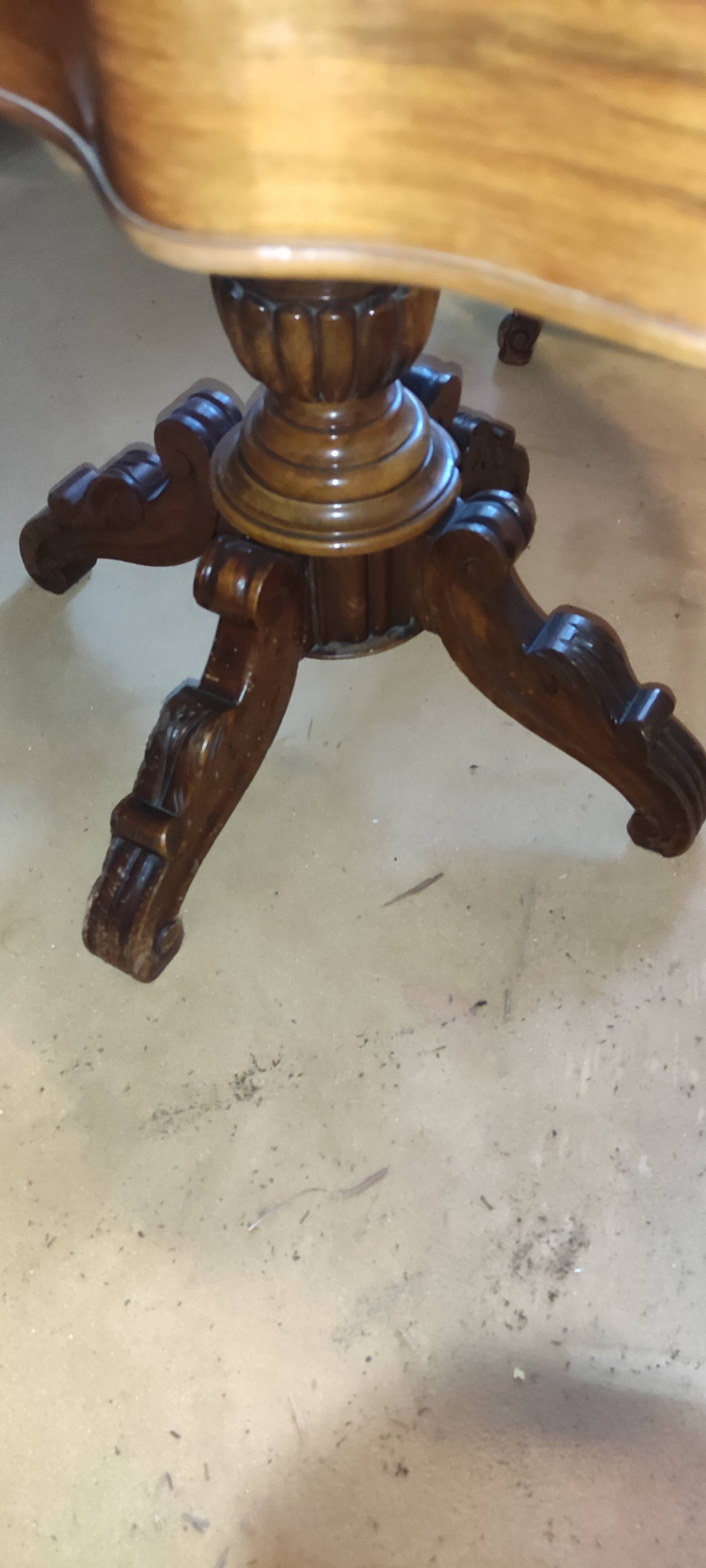 Table violon 18ieme