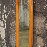 Oval wall mirror 118 x 42 cm