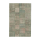 Handmade anatolian vintage 200 cm x 303 cm grey patchwork rug