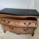 Louis XV-style Bordeaux chest of drawers redesigned