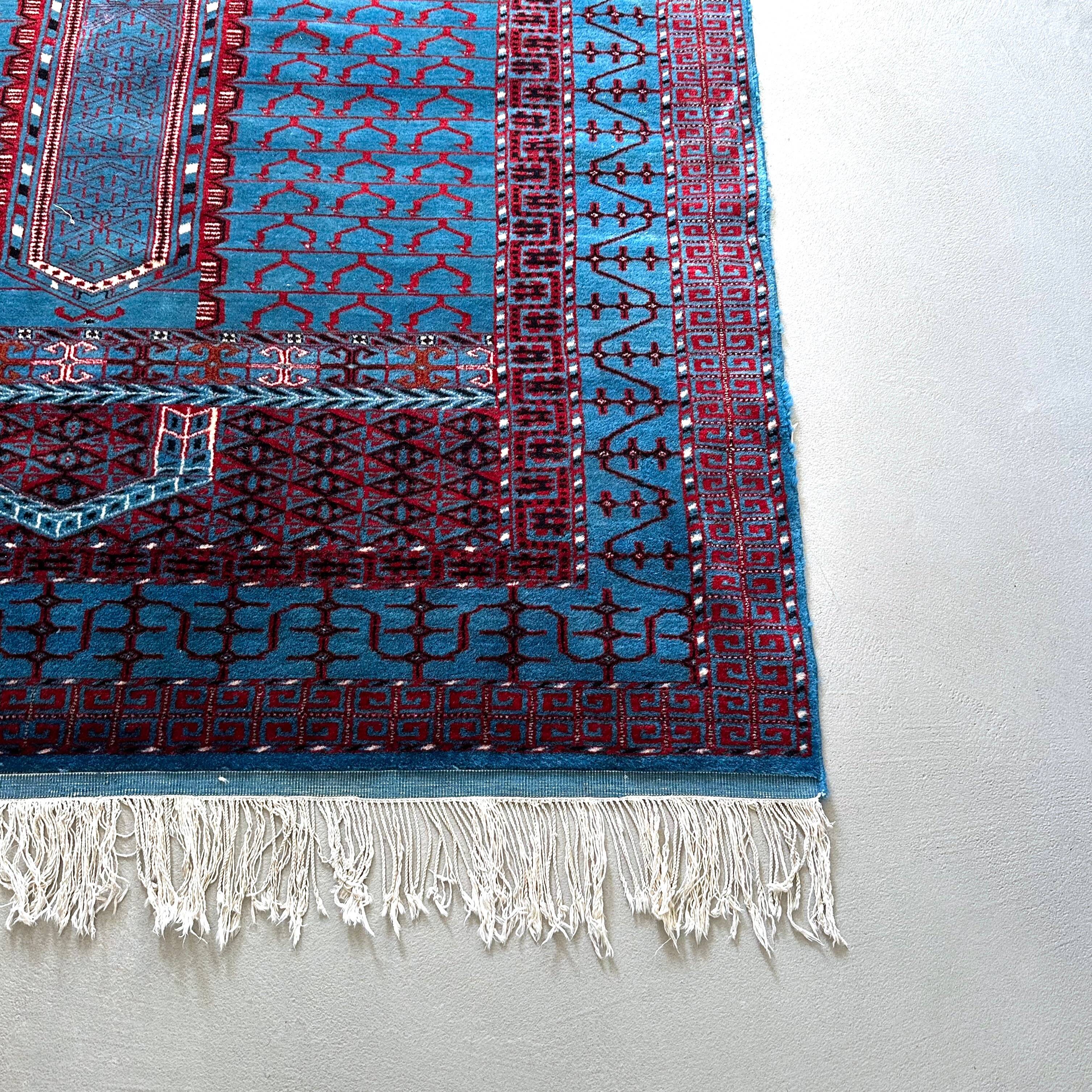 Vintage wool rug, Pakistan, oriental rug