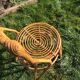 6 vintage wicker chairs 1960