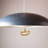 Large Danish Metal Pendant Lamp California model by Vilhem Wolhert & Jorgen Bo/Poulsen 1960.