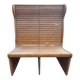 Ancien banc double face