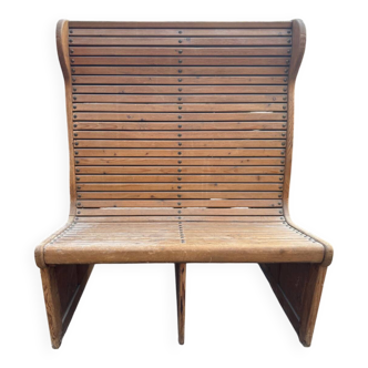 Old double-sided bench