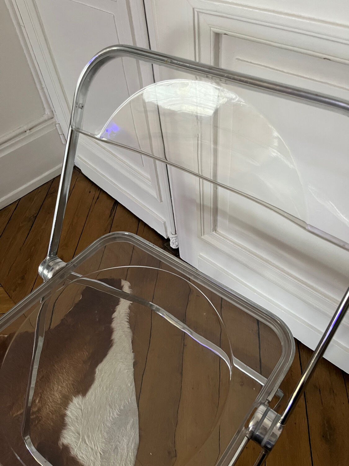 Plia chair by Giancarlo Piretti for Castelli