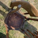 Set 4 mismatched bistro chairs baumann ep 50