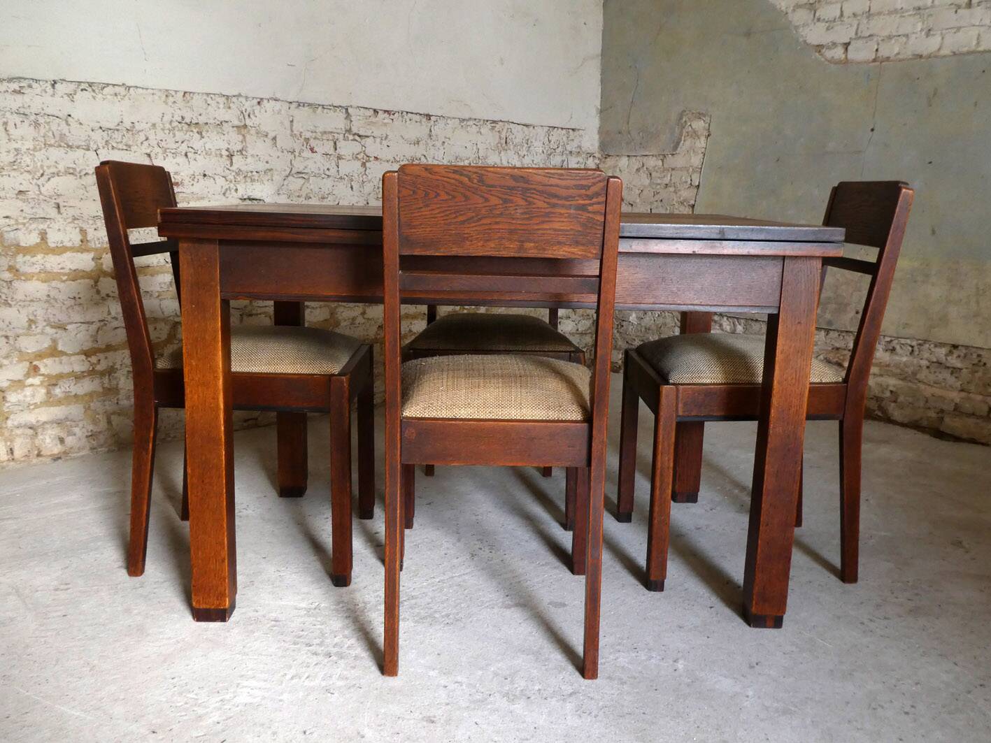 Amsterdam school dining room, Netherlands, 1930