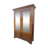 Louis Philippe walnut bookcase