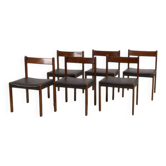 6x chaises de salle à manger Alfred Hendrickx pour Belform, années 60, Belgique